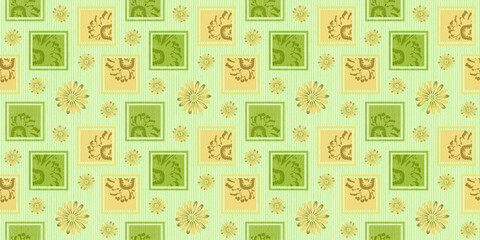 Digital And Textile Design Pattern