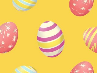 easter egg. illustration background. 