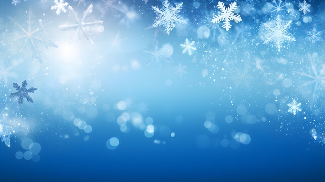Winter wite snowflake template.merry christmas blue background with snowflake.HD Pictures and Wallpaper 