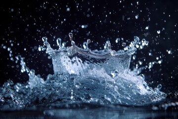 water splashes for background. 