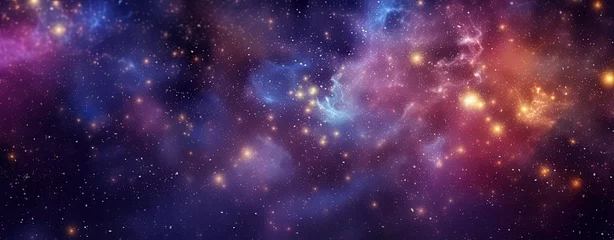 Foto auf Acrylglas Universum space and universe background