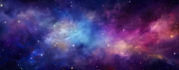 Badkamer foto achterwand space and universe background © neirfy