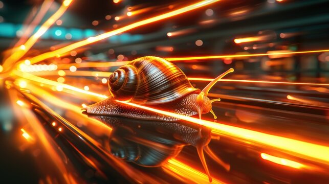 Fast snail turbo glow