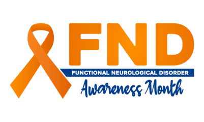International FND Functional Neurological Disorder Awareness Month  vector illustration. 