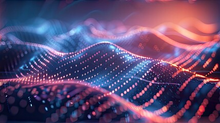 abstract arrangement featuring sine waves, numbers, and design elements tailored for modern computing, virtual reality, and signal processing projects.