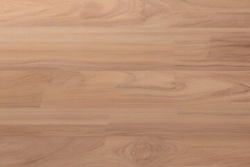 Obraz premium Beige laminate flooring parquet wood wall wooden plank board texture background with grains and structures