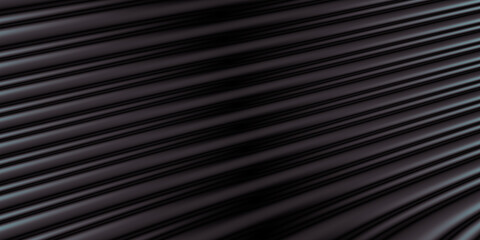 Line monochrome Luxury black, rich business background, technologic and futuristic wallpaper, 3D rendering, 3D illustration