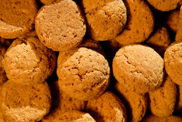 General stock - pepernoten small cookies associated with the Sinterklaas festivities.
