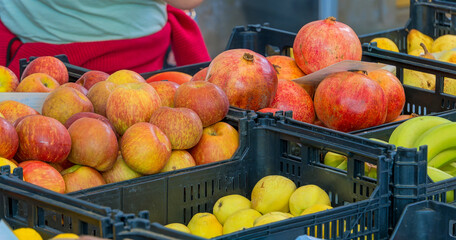 fruit at the market Silves Portugal