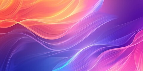 Obraz premium Abstract colorful design on dynamic gradient background