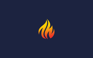 letter aw with fire logo icon design vector design template inspiration - obrazy, fototapety, plakaty