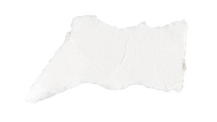 white paper on a white isolated background