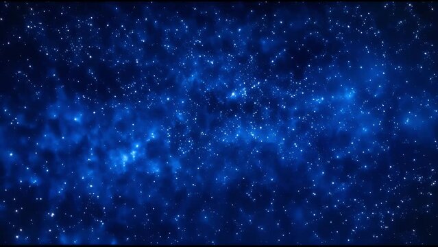 Video Loop of Cosmic sky full stars space science nebula milky way blue infinity illuminated abstract sphere surface celestial cosmos starry design round detail outdoor phase illustration travel 4k 