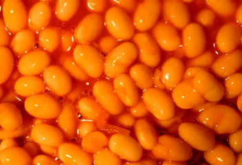 Foto auf Acrylglas General stock - Baked beans in tomato sauce © Richard
