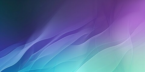Vibrant blue, purple, and green palette in dynamic gradient background