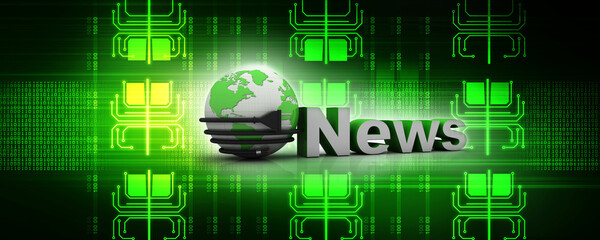 3d illustration world global News 