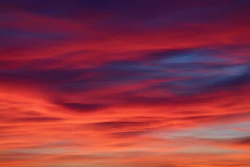 Foto op Plexiglas sky with clouds © Denis