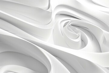 Minimalistic Abstract white colors. Wall design surface. Generate Ai