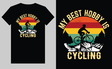 vintage cycle t shirt design