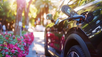 Promoting Sustainable Transportation: Embracing ESG Principles with an Electric Vehicle Charging Seamlessly at a Charging Point