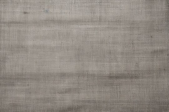 Gray raw burlap cloth for photo background