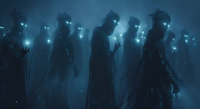 Revenants hosting a silent dance party