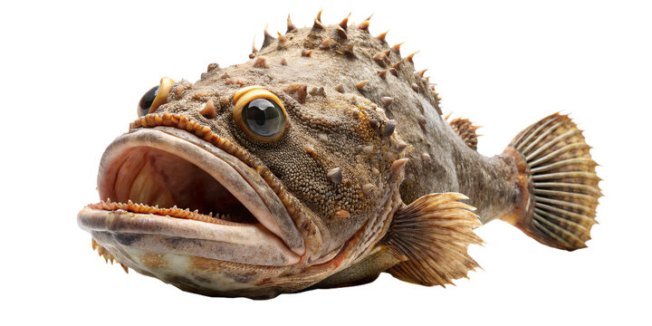 A dangerous stonefish with aggressive posture and spines

A dangerous stonefish with aggressive posture and spines
