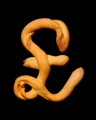 Pound symbol bread. 