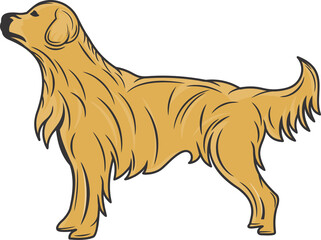 illustration of a dog