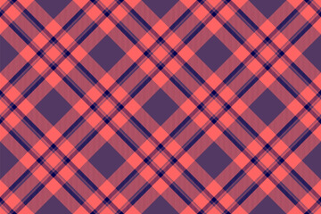 Textile check vector of pattern background seamless with a tartan plaid texture fabric.