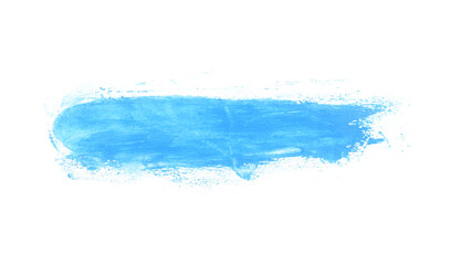  Blue watercolor painting isolated on transparent background. watercolor png.