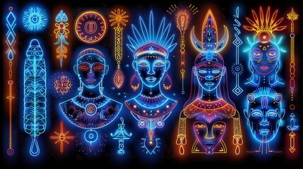 Ancient African Sacred Symbols 
