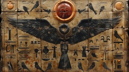 Ancient Egyptian Sacred Symbols 
