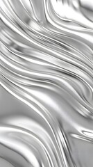 Shiny white Smooth Waves Surface background