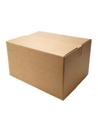 Box isolated on transparent background