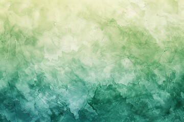 Fototapeta premium Abstract green painted Watercolor Background. Generative ai