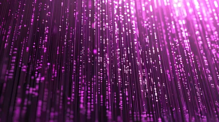 Foto op Canvas purple Binary Data background © Li