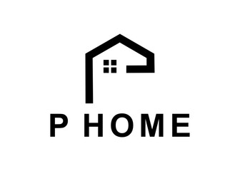p home logo, design, Vector, illustration, creative icon, template