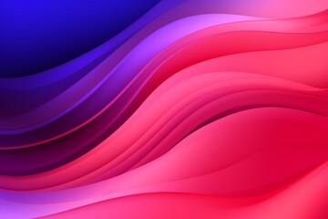 Fototapeta premium Blue to Purple to Pink to Red abstract fluid gradient design, curved wave in motion background for banner, wallpaper, poster, template, flier and cover