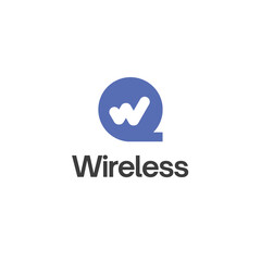 Wireless abstract logo design
