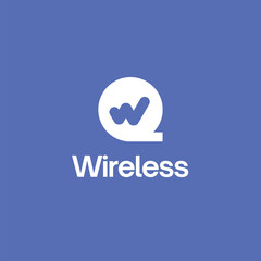 Wireless logo for company