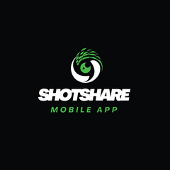Shot share logo for your design