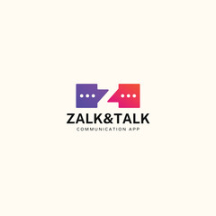 Zalk and talk company logo company