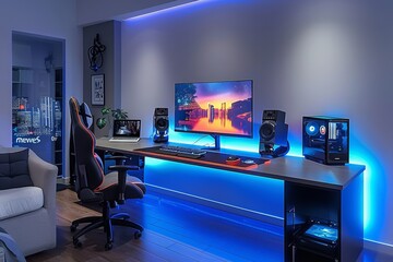 Set up of Gaming Room
