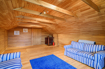 standard interior apartment. living room with sofa