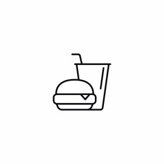 Burger Soda Drink Juice icon