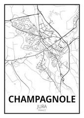 Obraz premium Champagnole, Jura