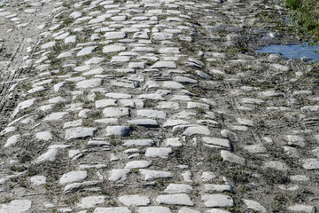France Pavés de Paris Roubaix parcours course cyclisme UCI secteur Moulin de Vertain - 765042959
