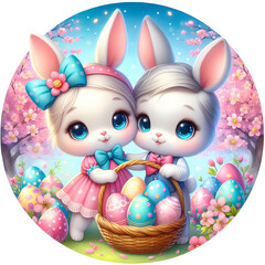 Easter Wonders: Bunnies, Blooms, Eggs, and Sweet Surprises