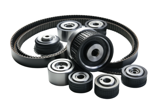 Harmony in Motion: Four Rollers and Four Bearing Wheels.